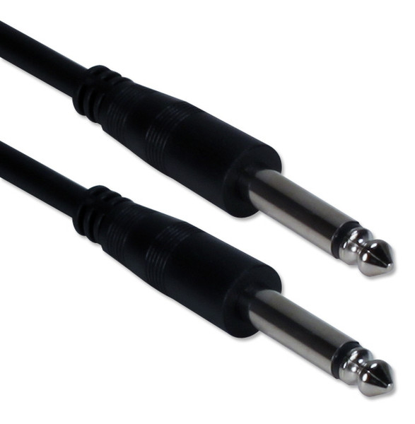 QVS TS-15 4.5м 6.35mm 6.35mm Черный аудио кабель