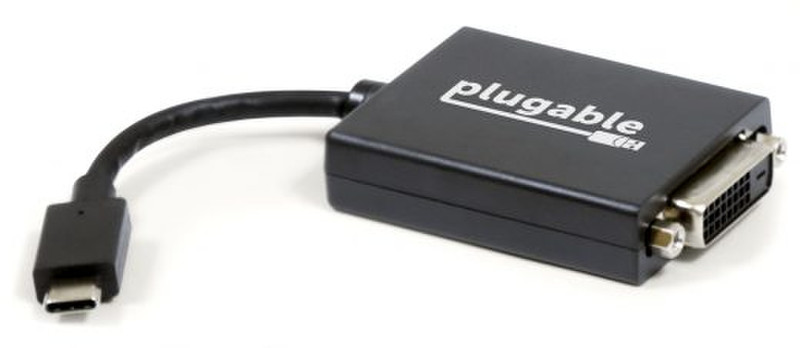 Plugable Technologies USBC-DVI USB C DVI Black