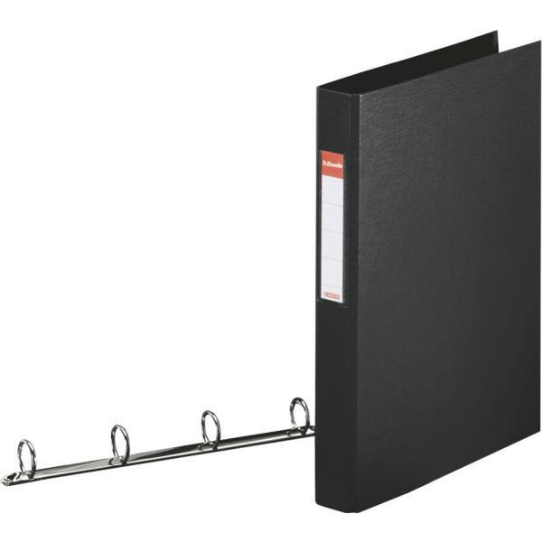 Esselte Standard Ring Binders , PP Black 4x25 mm Schwarz Ringmappe