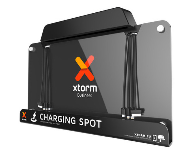 Xtorm Charging Spot 8 Wall mounted Black