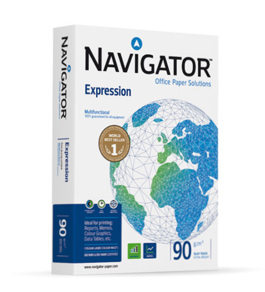 Navigator EXPRESSION A4 (210×297 mm) Matt Weiß Druckerpapier