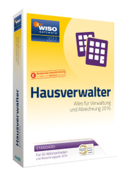 Buhl Data Service WISO Hausverwalter 2017 Standard