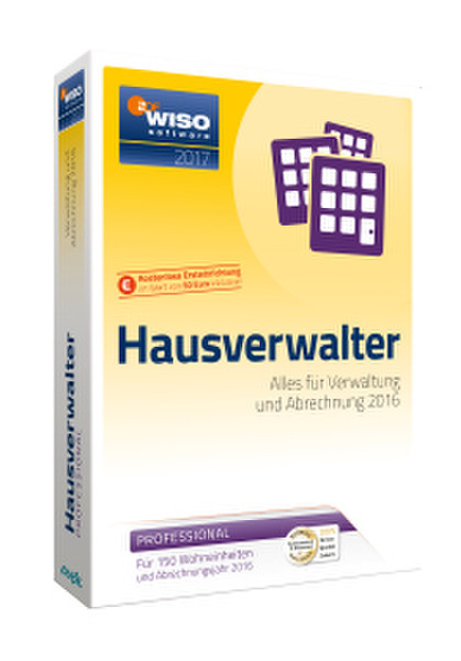 Buhl Data Service WISO Hausverwalter 2017 Professional