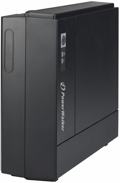 PowerWalker 10120416 Standby (Offline) 400VA 2AC outlet(s) Tower Black uninterruptible power supply (UPS)