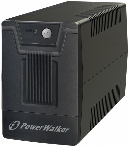 PowerWalker 10121026 Zeile-interaktiv 1000VA 4AC-Ausgänge Turm Schwarz Unterbrechungsfreie Stromversorgung (UPS)