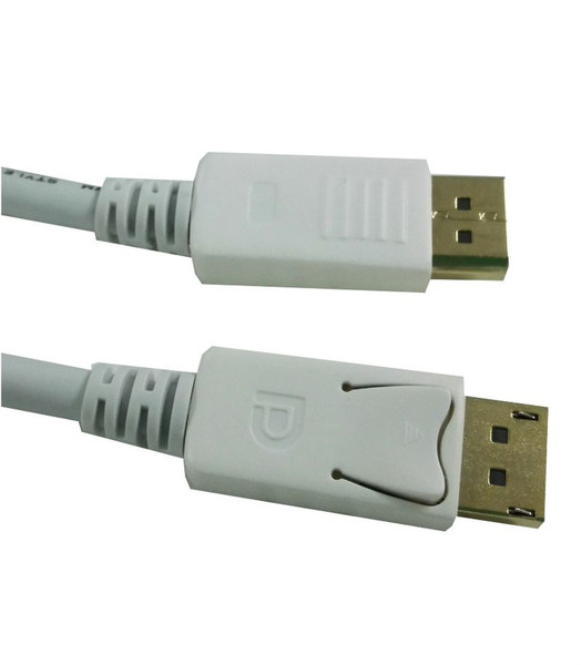 M-Cab 7003600 1m DisplayPort DisplayPort Weiß DisplayPort-Kabel