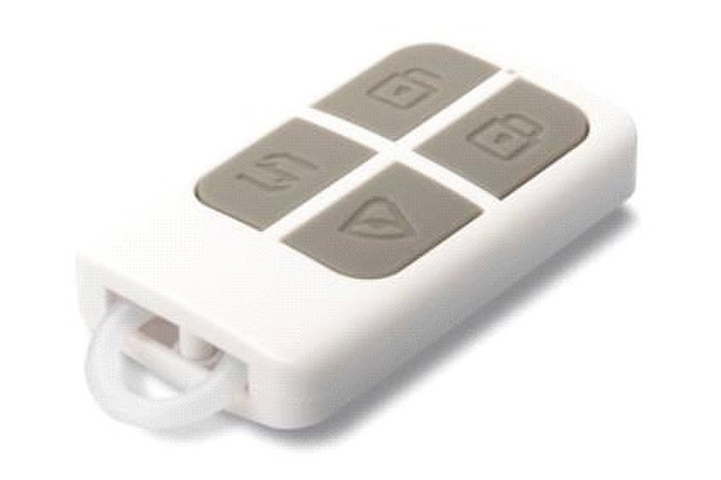 Ednet 84298 Нажимные кнопки Серый, Белый пульт дистанционного управления