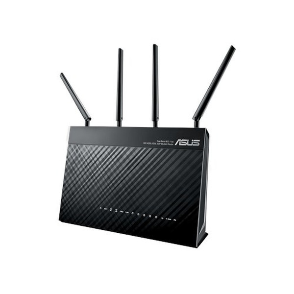ASUS DSL-AC87VG Dual-band (2.4 GHz / 5 GHz) Gigabit Ethernet Black