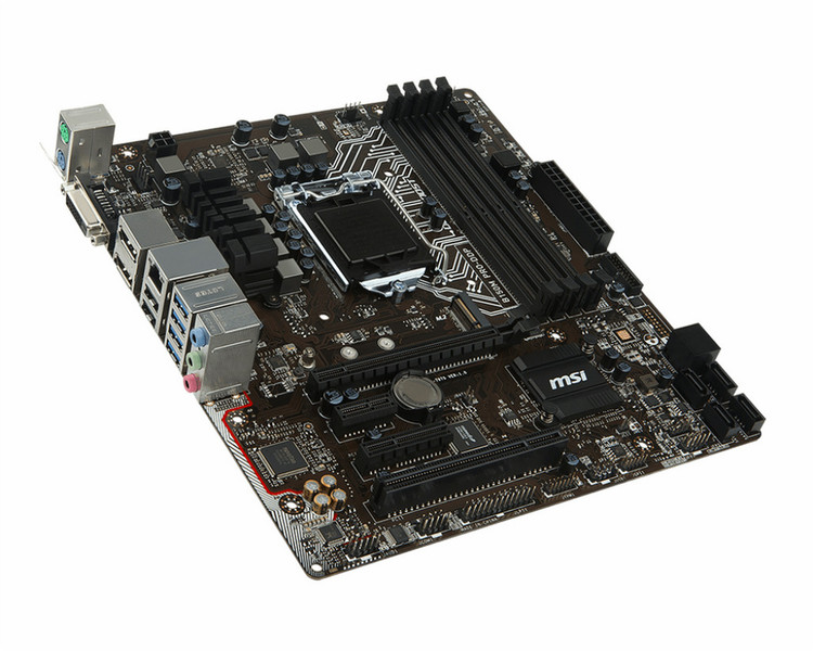 MSI B150M PRO-DDP Intel B150 LGA1151 Micro ATX Motherboard