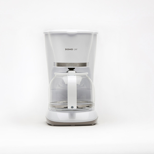 Domo DO476K Drip coffee maker 1.5L 12cups White coffee maker