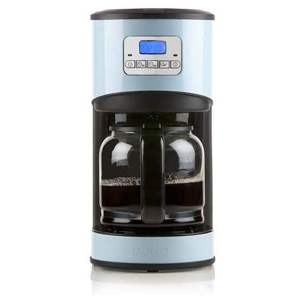Domo DO478K 1.8L 12cups Black,Blue coffee maker