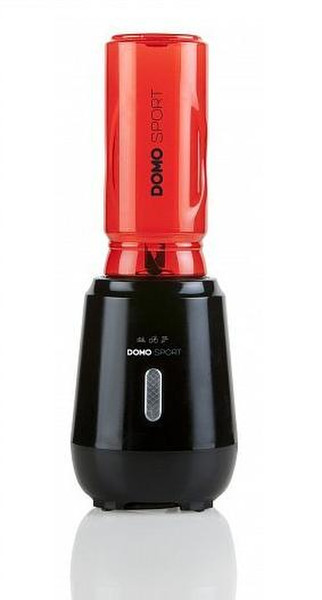 Domo DO495BL Tabletop blender Black,Red 0.5L 250W blender