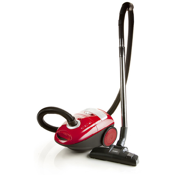 Domo DO7283S Cylinder vacuum cleaner 2.5L 700W A Black,Red vacuum
