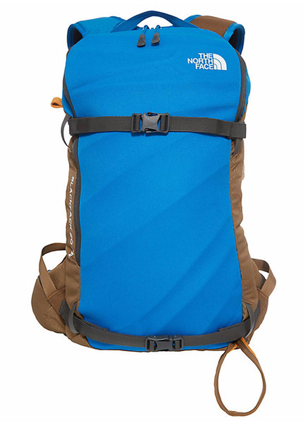 The North Face 2SAB Male 19.8L Nylon,Polyester Blue,Brown travel backpack