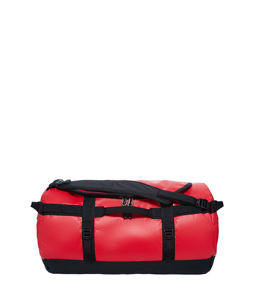 The North Face Base Camp 50L Nylon,Thermoplastic elastomer (TPE) Black,Red duffel bag