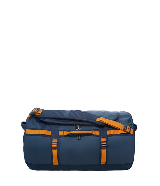 The North Face Base Camp 50L Nylon,Thermoplastic elastomer (TPE) Navy,Yellow duffel bag