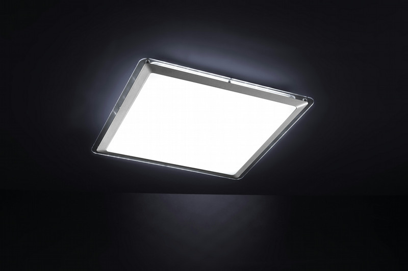 Carrefour 127229 Для помещений Серый, Прозрачный, Белый люстра/потолочный светильник