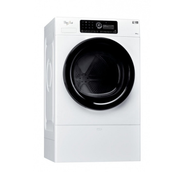 Whirlpool HSCX 10440 Отдельностоящий Фронтальная загрузка 10кг A++ Черный, Белый