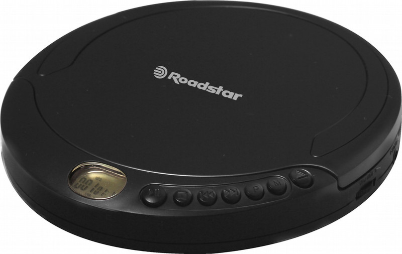 Roadstar PCD-498MP Portable CD player Black