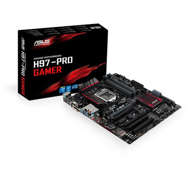 ASUS H97-PRO Gamer Intel H97 Socket H3 (LGA 1150) ATX motherboard