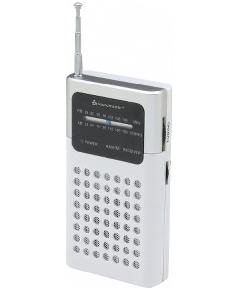 Soundmaster TR10WE Portable Analog White