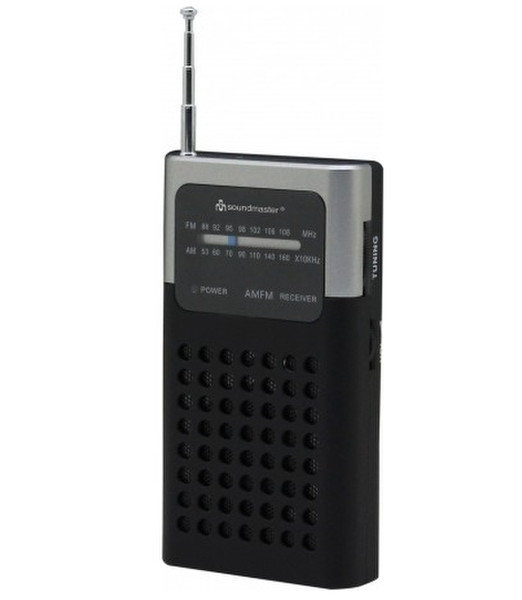 Soundmaster TR10SW Tragbar Analog Schwarz Radio