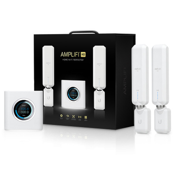 Ubiquiti Networks AmpliFi HD Dual-band (2.4 GHz / 5 GHz) Gigabit Ethernet Белый wireless router