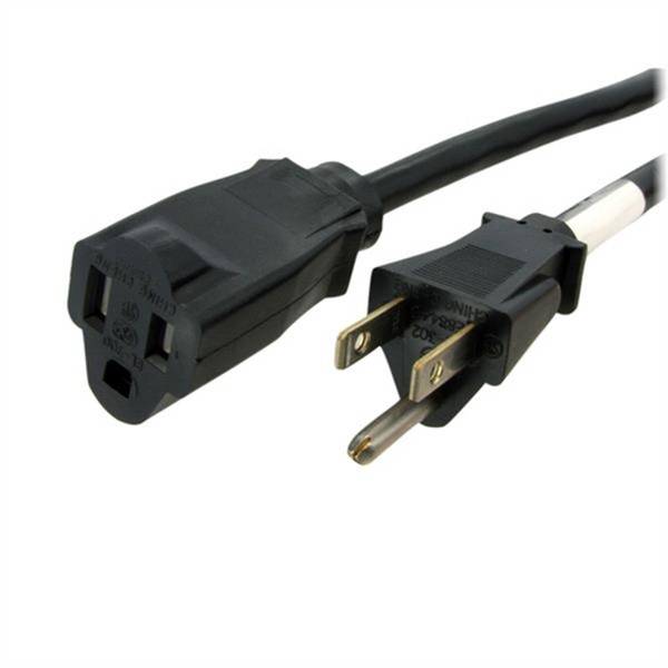 Axiom N515RN515P01-AX 0.3048m NEMA 5-15P NEMA 5-15R Black power cable