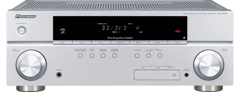 Pioneer VSX-819H-S 5.1Kanäle Silber AV-Receiver