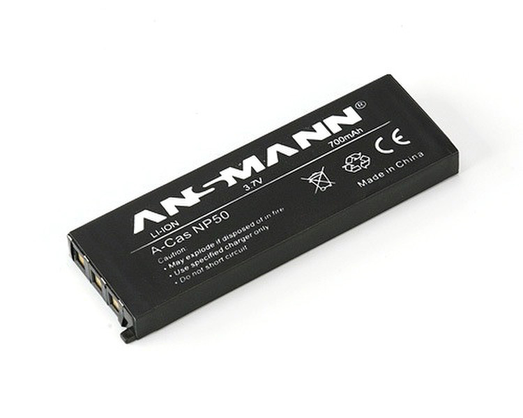 Ansmann A-Cas NP 50 Lithium-Ion (Li-Ion) 700mAh 3.7V rechargeable battery