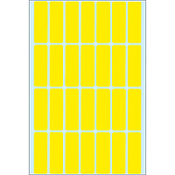 HERMA ETIKET 2361 Rounded rectangle Permanent Yellow 896pc(s) self-adhesive label