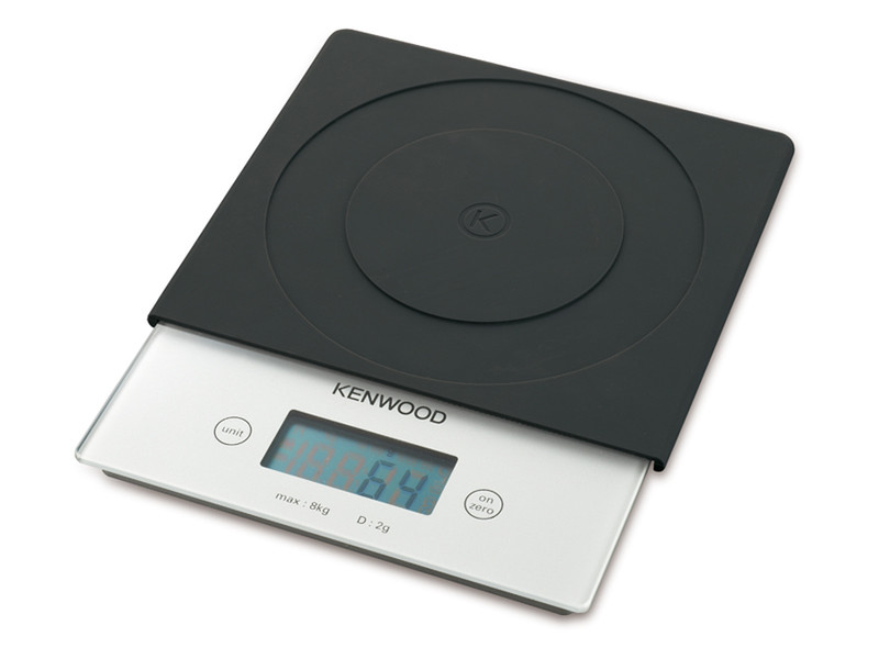 Kenwood AT850B Настольный Прямоугольник Electronic kitchen scale Серый, Белый кухонные весы