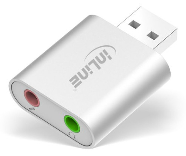 InLine 33051S 2.0Kanäle USB Audiokarte