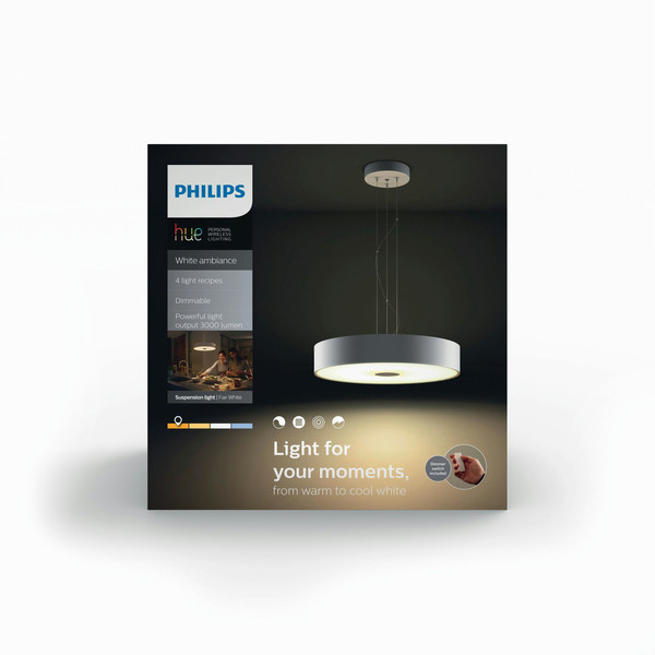 Philips Connected Luminaires 4033931P7 Жесткий монтаж 39Вт LED Белый A+,A++,B,C,D,E подвесная лампа