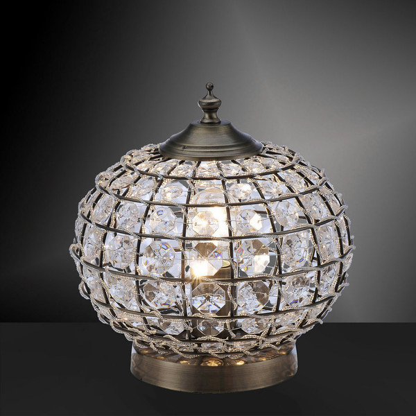 Carrefour 174565 Бронзовый, Прозрачный настольная лампа