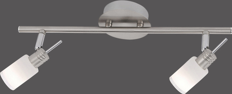 Carrefour 158128 G9 Chrome,Stainless steel,White Indoor Surfaced spot lighting spot