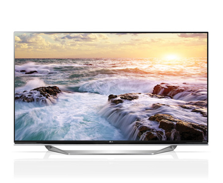LG 55UF8557 55Zoll 4K Ultra HD 3D Smart-TV WLAN Silber LED-Fernseher
