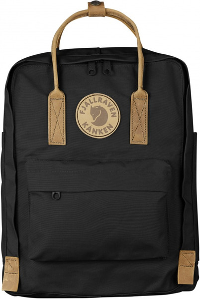 Fjällräven Kånken No. 2 Cotton,Leather,Polyester Black