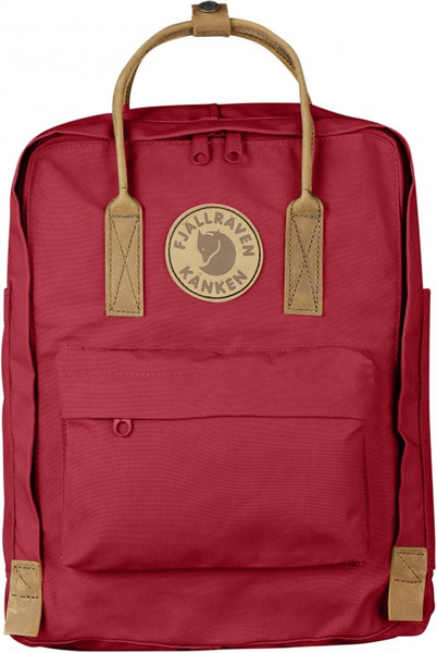 Fjällräven Kånken No. 2 Baumwolle, Leder Rot