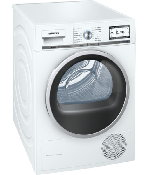 Siemens WT48Y773NL Freestanding Front-load 9kg A+++ White tumble dryer