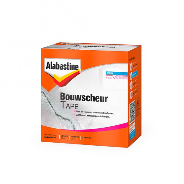 Alabastine Bouwscheurtape Glasfasernetz-Fugenband 10m