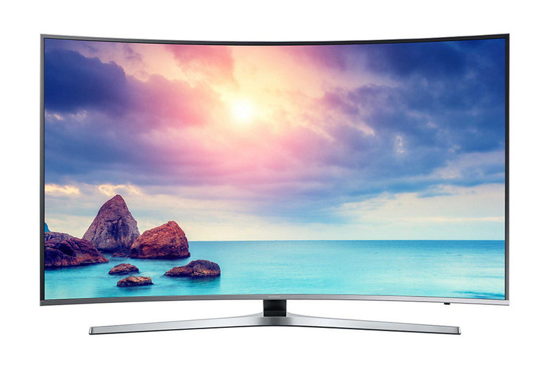 Samsung UE43KU6670 43Zoll 4K Ultra HD Smart-TV WLAN Metallisch, Silber LED-Fernseher