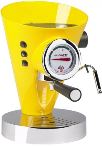 Bugatti Italy Diva Espresso machine 0.8L Yellow
