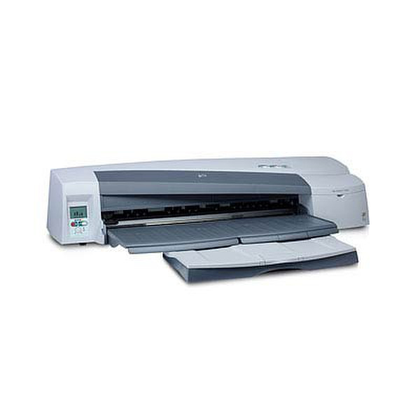 HP Designjet 110plus r Цвет Термальная струйная 1200 x 600dpi 625 x 1625 mm Серый крупно-форматный принтер