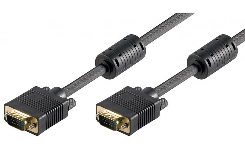 Mercodan 930554 7м VGA (D-Sub) VGA (D-Sub) Черный VGA кабель