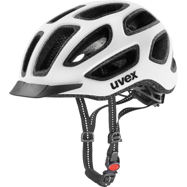Uvex City e Half shell Черный, Белый велосипедный шлем