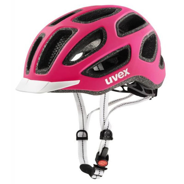 Uvex city e Half shell Розовый, Белый велосипедный шлем