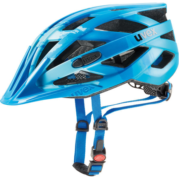 Uvex i-vo cc Half shell Blue bicycle helmet