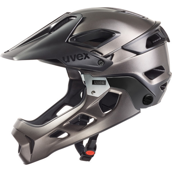 Uvex jakkyl hde Half shell/full face Черный, Cеребряный велосипедный шлем