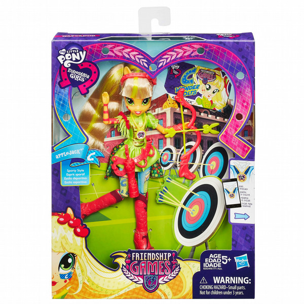 Hasbro Equestria Girls Applejack Sporty Style Archery Разноцветный кукла